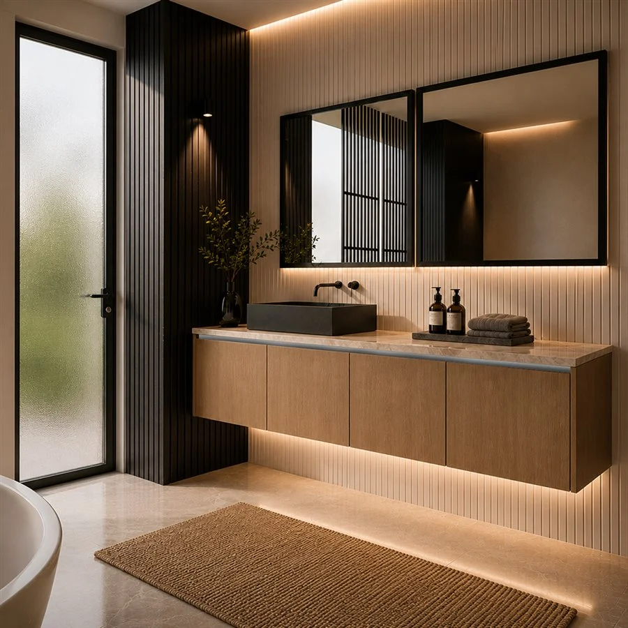 Refined vanity design