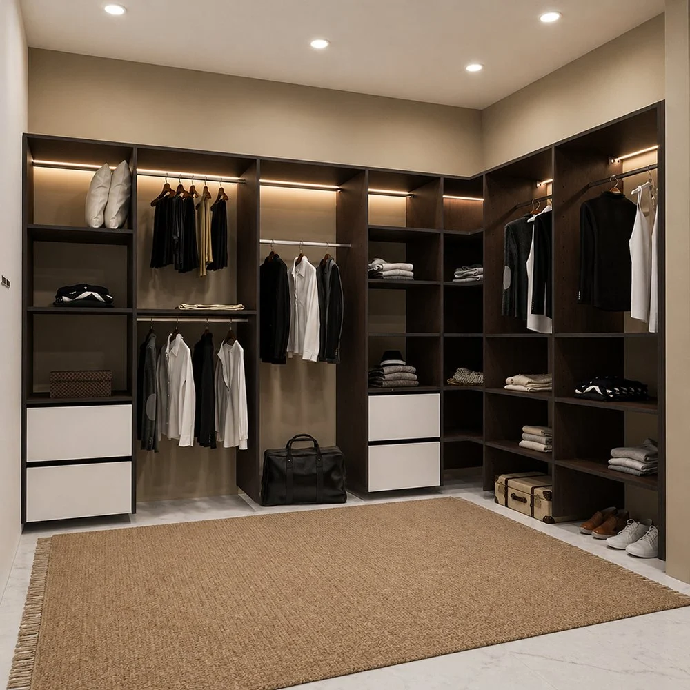 Luxury wardrobe design