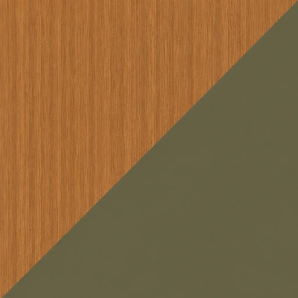 Oak + Verde Olive